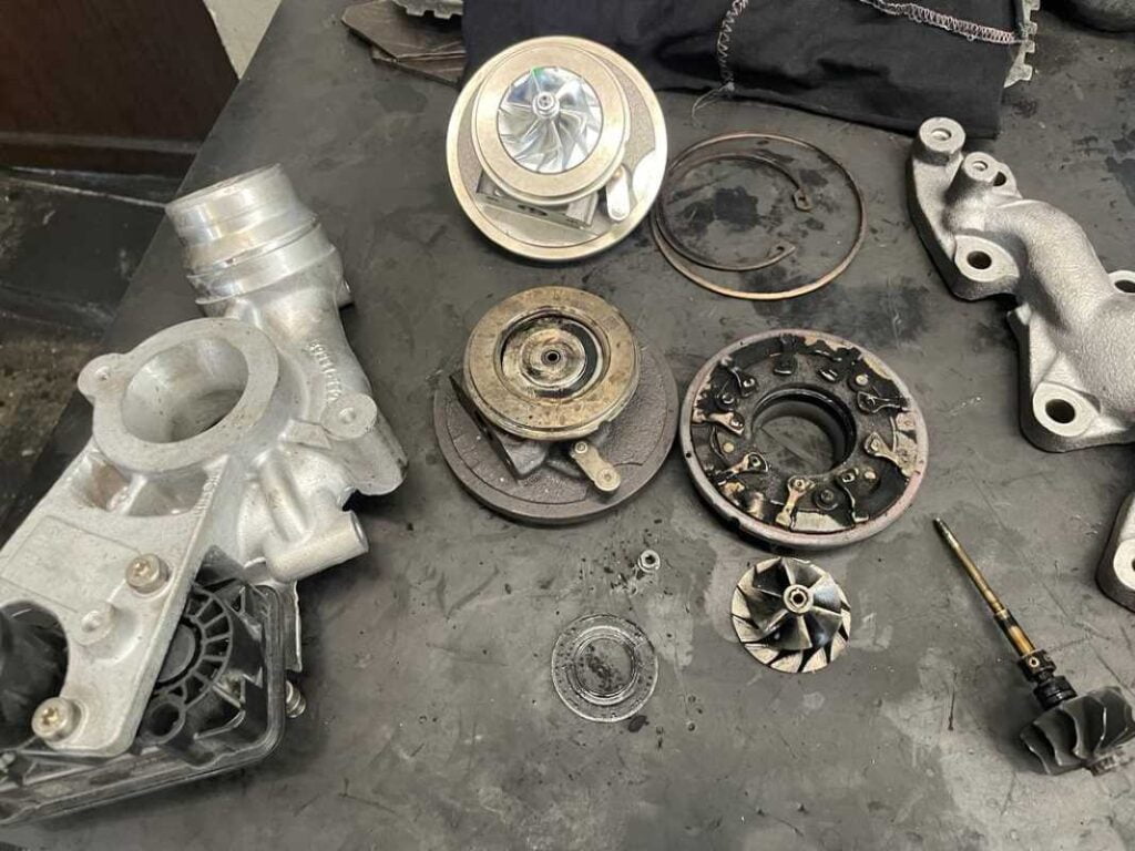 Turbosuflanta dezasamblata Nissan Qashqai